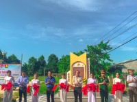 Điện Bàn, Khánh thành Công trình Bia chiến tích Tiểu Đoàn 59 - Đại Đội 213 của 365 chiến sỹ Văn Ly, xã Điện Quang