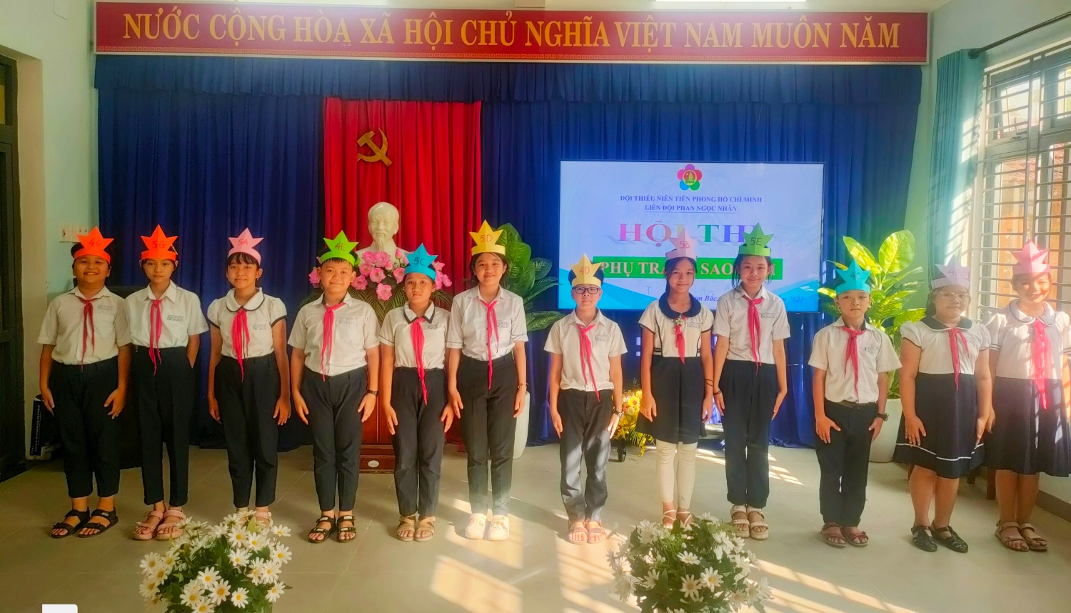 HỘI THI “PHỤ TRÁCH SAO GIỎI” NĂM HỌC 2023 – 2024