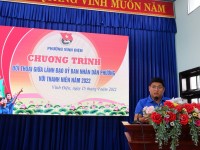 Ban Chấp hành Phường Vĩnh Điện tổ chức chương trình “Đối thoại giữa lãnh đạo UBND phường với đoàn viên thanh niên phường năm 2022
