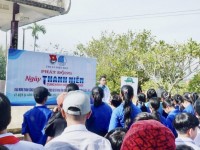 Tuổi trẻ Điện Bàn ra quân hưởng ứng ngày "Thanh niên cùng hành động" chào mừng Đại hội Đoàn các cấp năm 2022