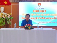 Sinh hoạt CLB Lý luận trẻ Quý III năm 2024 với chủ đề “Tư tưởng Hồ Chí Minh về thanh niên”.