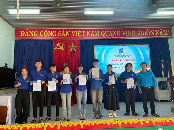 Kết nạp mới gần 1900 Hội viên thanh niên trong năm 2024